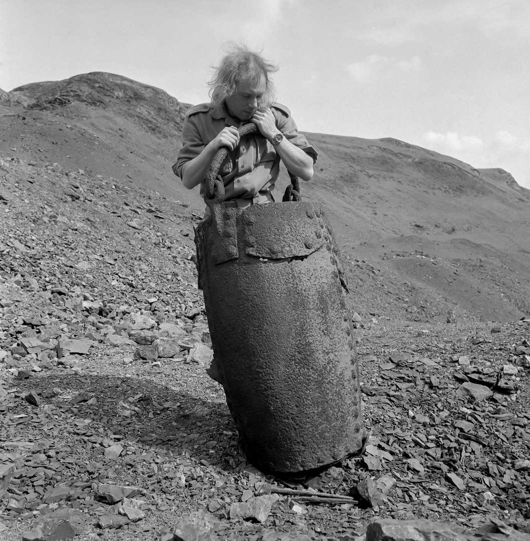 Dyfngwm Mine at surface 1979 (4)